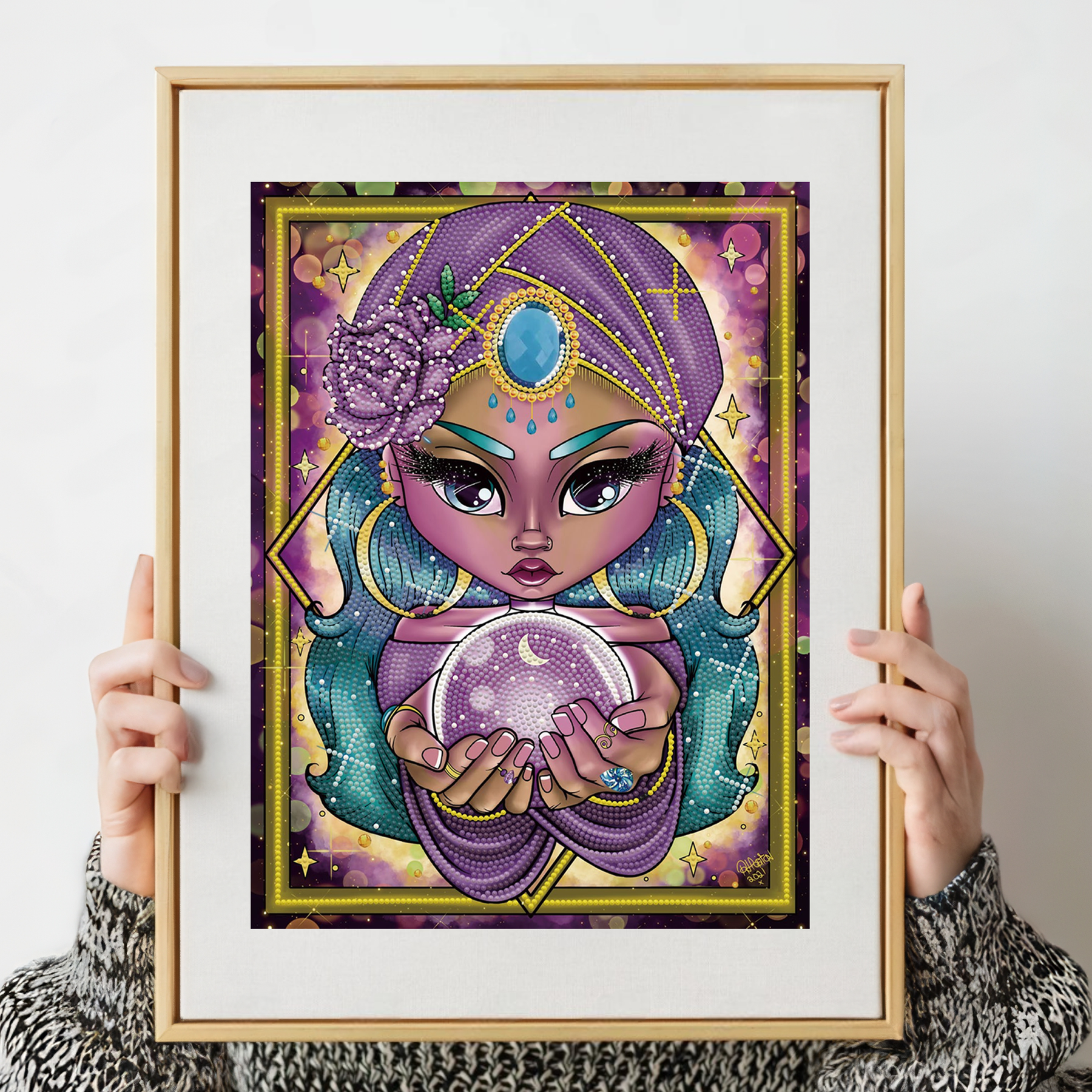 Fortune Teller | Diamond Painting Kits Fantasy | Diamond Dotz Fortune Teller | Diamond Painting Kits Fantasy | Diamond Dotz