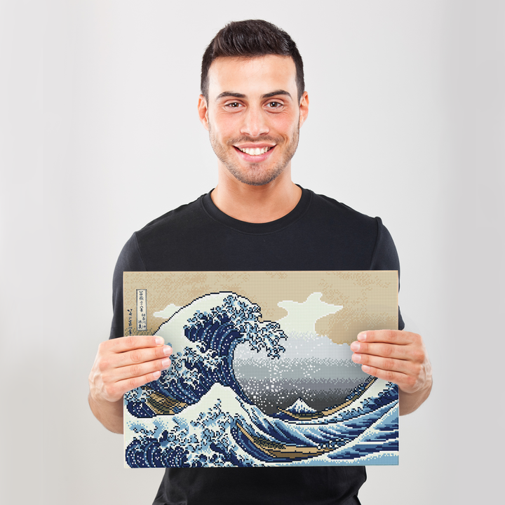 Diamond Dotz The Great Wave Off Kanagawa - 22.44 x 15.35 in