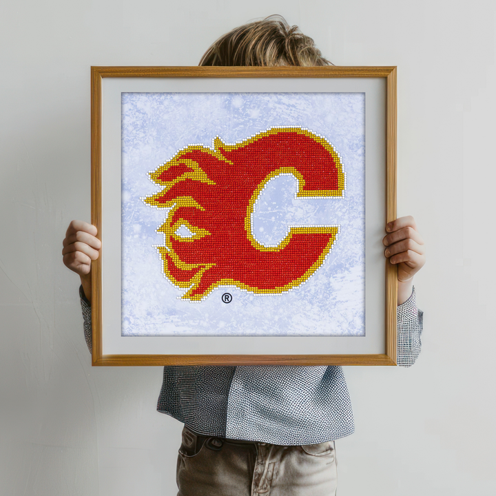 Diamond Dotz NHL Calgary Flames - 12.6 x 12.6 in