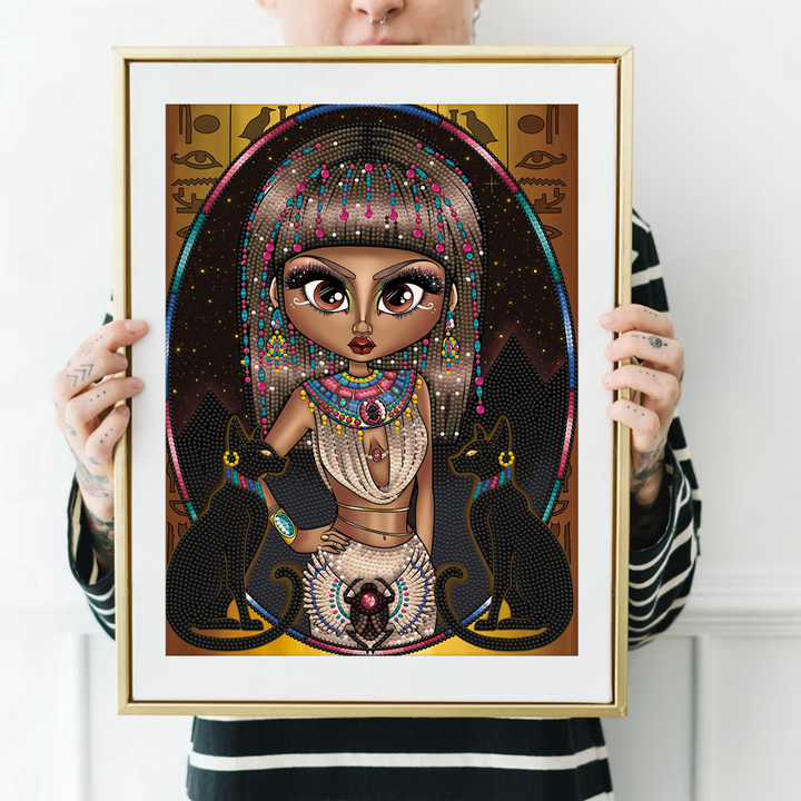 Diamond Dotz Egyptian Princess - 15.75 x 11.81 in