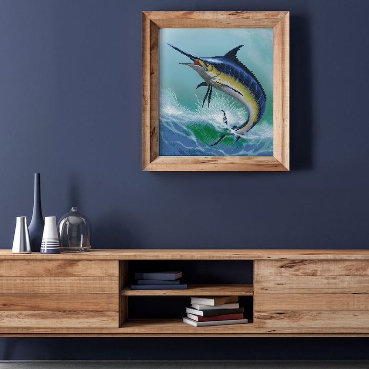 Diamond Dotz Monarch of the Sea - 16.5" x 18.5"