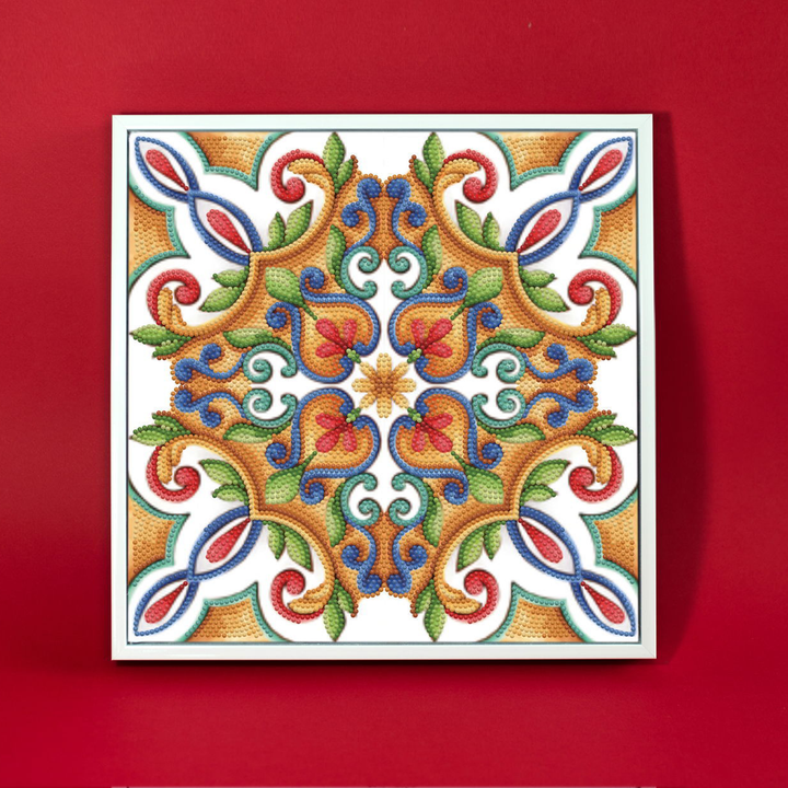 Diamond Dotz Portugese Tile - 12.01 x 12.01 in