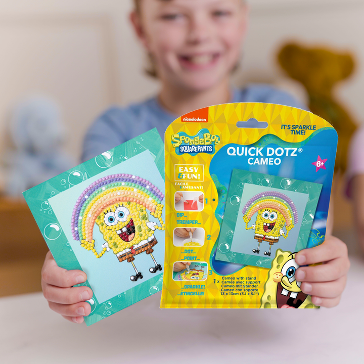 Diamond Dotz SpongeBob Rainbow Cameo - 5.1 x 5.1 in