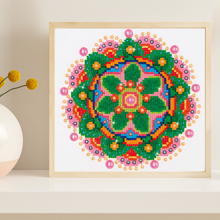 Diamond Dotz Flower Mandala - 8 x 10 in