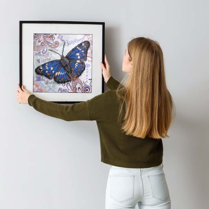 Diamond Dotz Elegant Flutter - 15.2 x 15.2 in