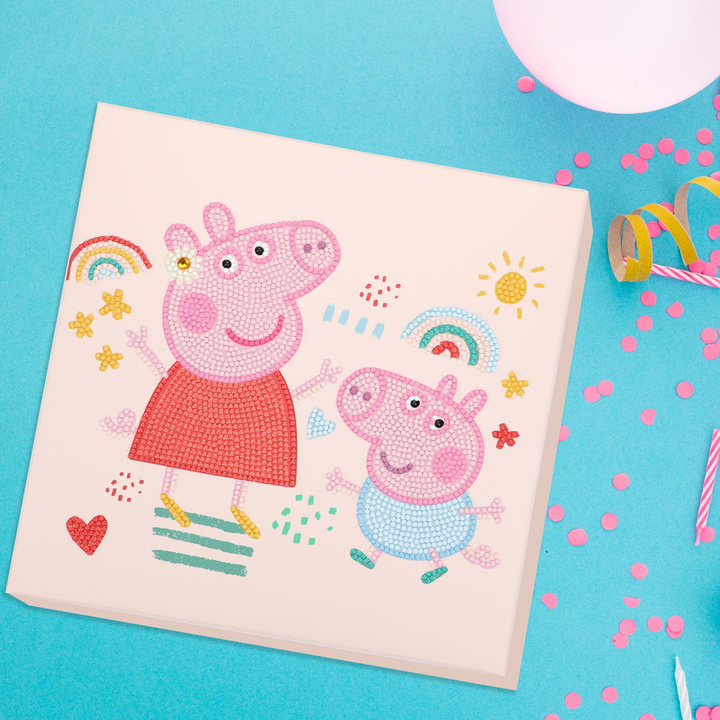 Diamond Dotz Peppa Pig Happy Days - 11 x 11 in