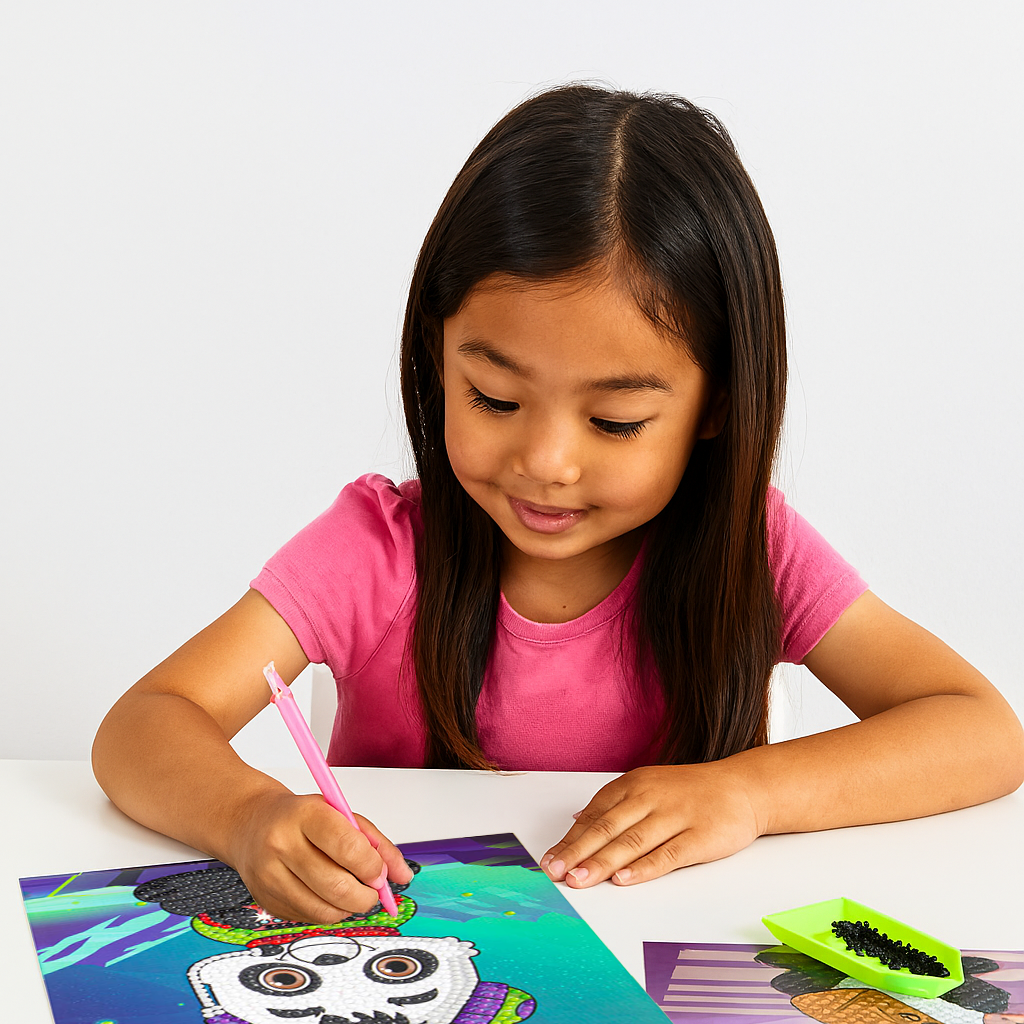 Diamond Dotz DOTZIES Panda Time! Diamond Painting - 5.9" x 5.9"