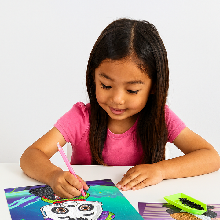 Diamond Dotz DOTZIES Panda Time! Diamond Painting - 5.9" x 5.9"