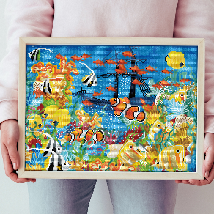 Diamond Dotz Underwater Paradise - 16.14 x 20.08 in