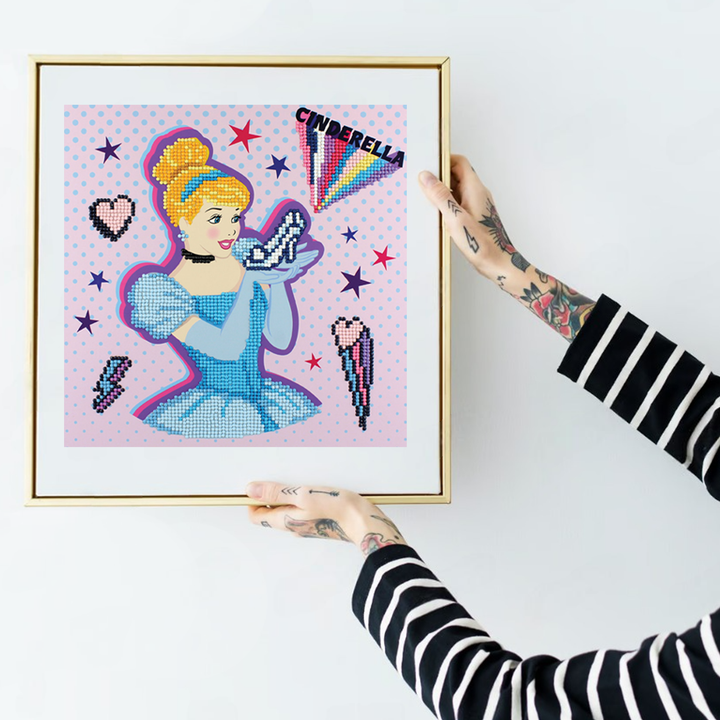 Diamond Dotz Cinderella Kind POW-ER Dotz Box - 11 x 11 in