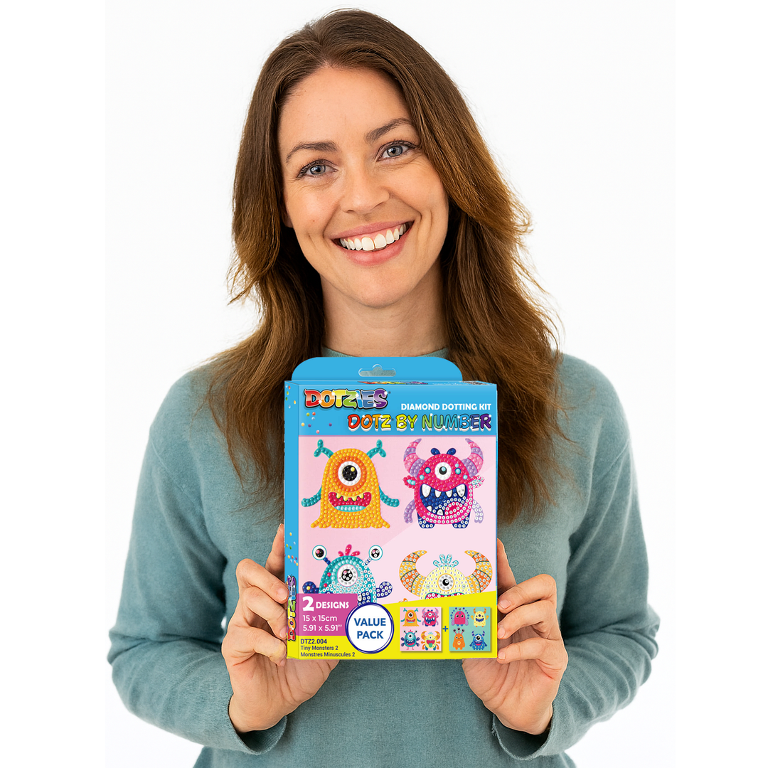 tint monsters Tiny Monsters 2 | Diamond Painting Kits Kids