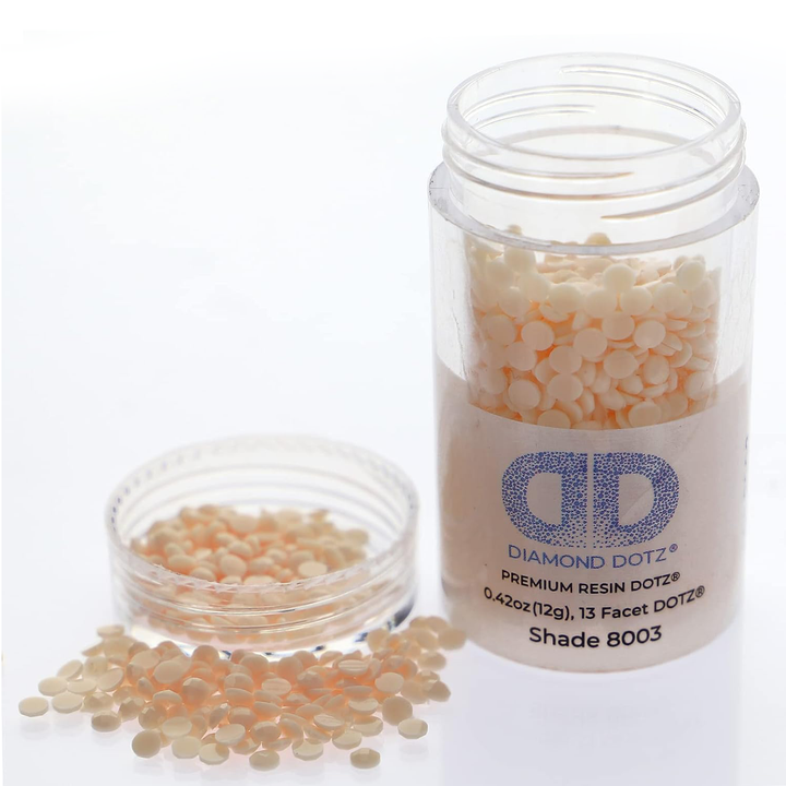 Diamond Dotz 2.8MM 12G DOTZ Cylinder - Ecru