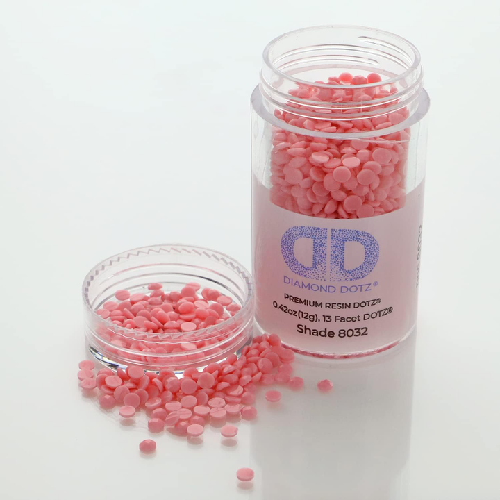 Diamond Dotz 2.8MM 12G DOTZ Cylinder - Light Carnation