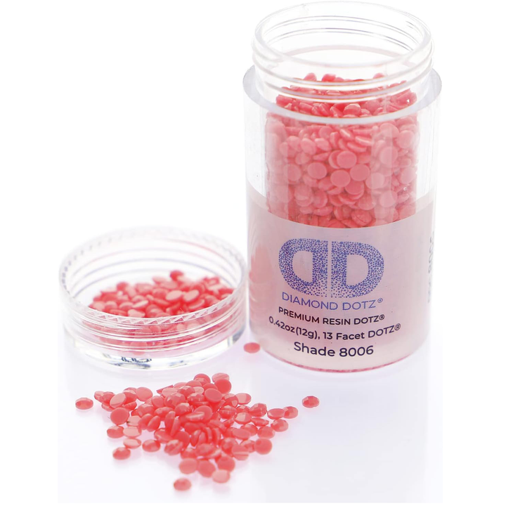 Diamond Dotz 2.8MM 12G DOTZ Cylinder - Rose