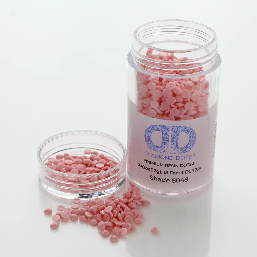Diamond Dotz 2.8MM 12G DOTZ Cylinder - Light Frilly Pink