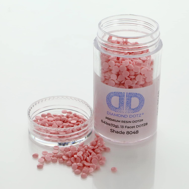 Diamond Dotz 2.8MM 12G DOTZ Cylinder - Light Frilly Pink