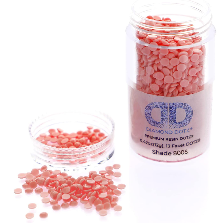 Diamond Dotz 2.8MM 12G DOTZ Cylinder - Mid Rose