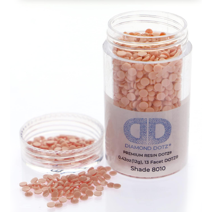 Diamond Dotz 2.8MM 12G DOTZ Cylinder - Light Blush