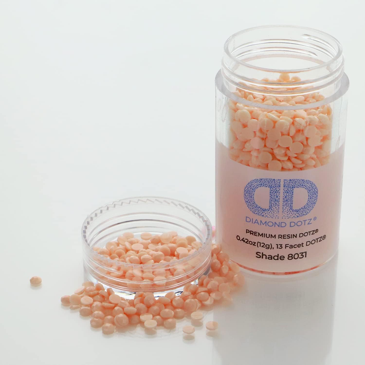 Diamond Dotz 2.8MM 12G DOTZ Cylinder - Pale Pink