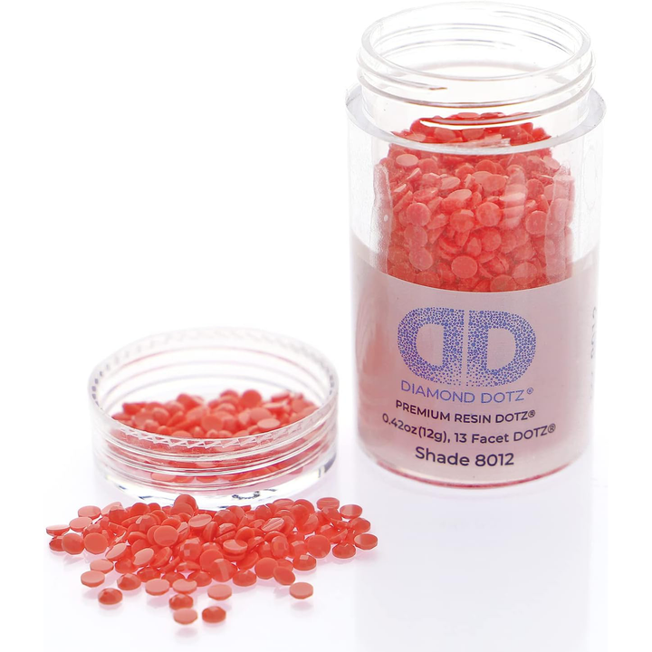 Diamond Dotz 2.8MM 12G DOTZ Cylinder - Pale Scarlet
