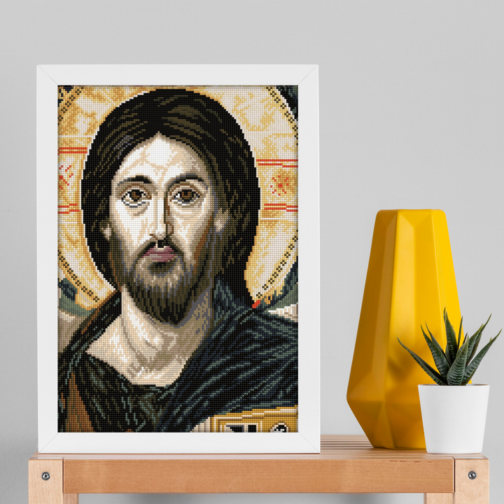 Diamond Dotz Christ Pantocrator Sainai - 15.75 x 19.69 in