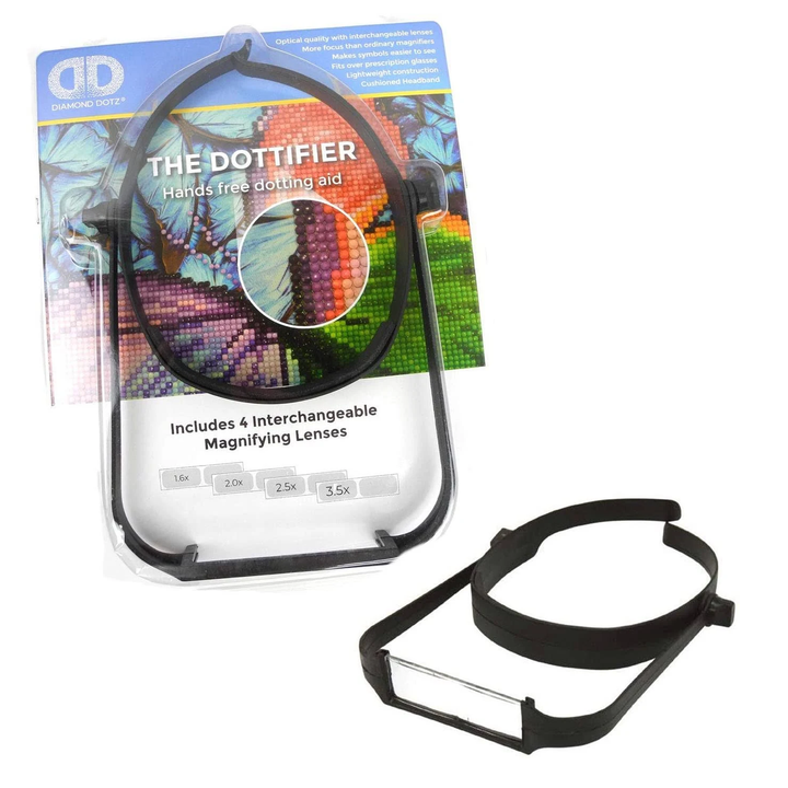 Diamond Dotz Dottifier Hands-Free Magnifier Headset