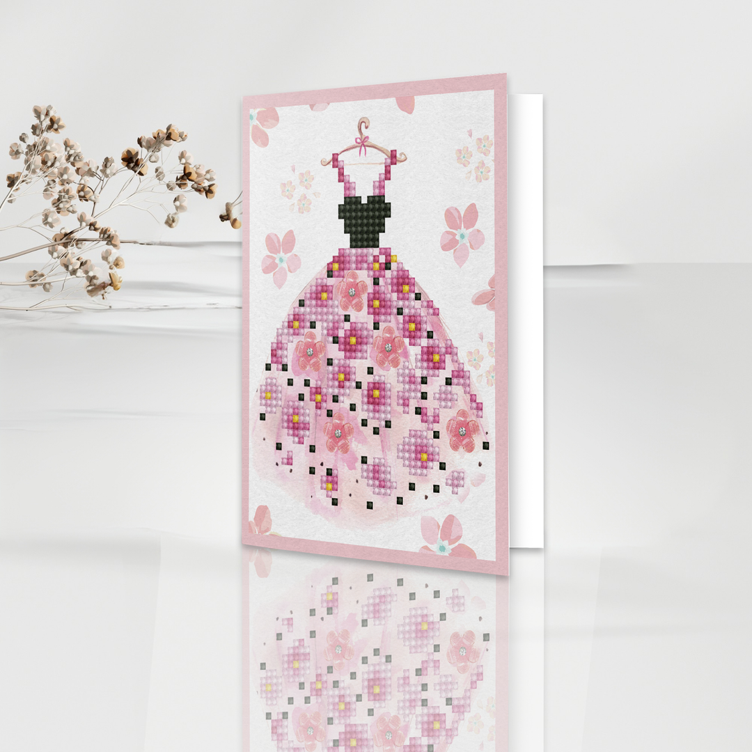 Diamond Dotz Party Times - Diamond Painting Greeting Card