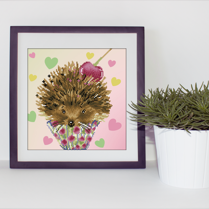 Diamond Dotz Love Prickles with Frame - 12 x 12 in