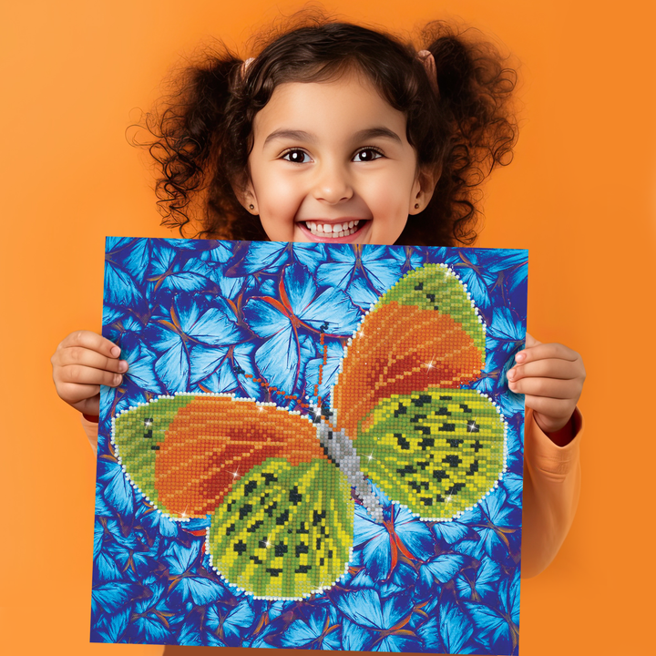 Diamond Dotz Flutterby Earth - 12 x 12 in