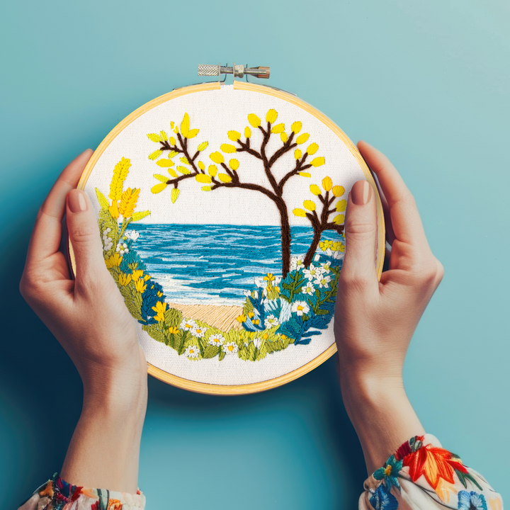 Diamond Dotz Wild Ocean Embroidery Kit - 5 in