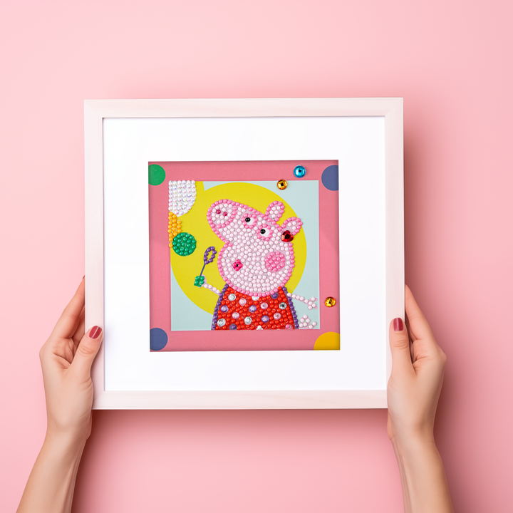 Diamond Dotz Happy Days Peppa Pig Cameo - 5.1 x 5.1 in
