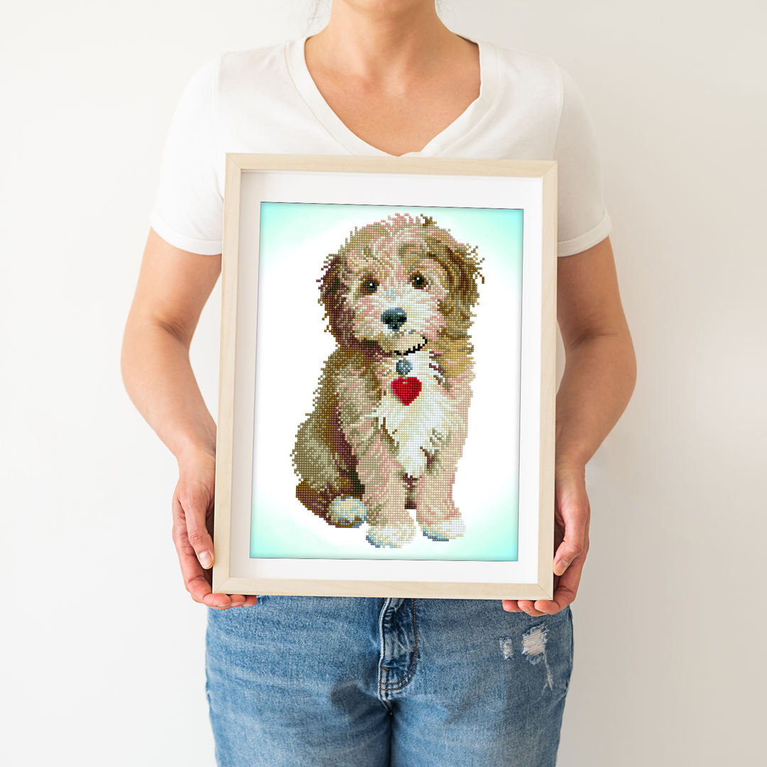 Diamond Dotz Lovely Boy - 12.6 x 16.5 in