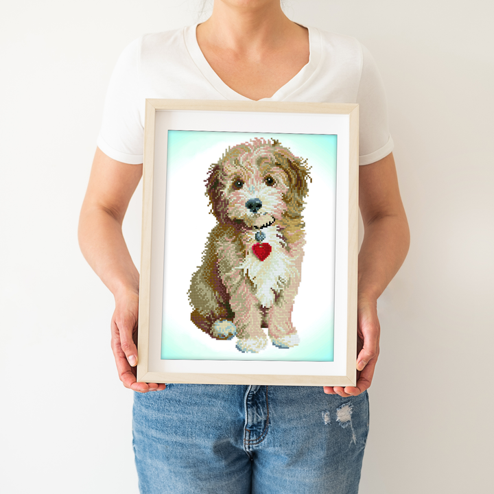 Diamond Dotz Lovely Boy - 12.6 x 16.5 in