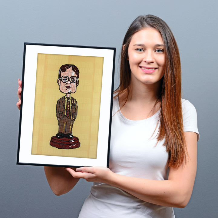 Diamond Dotz Dwight Bobblehead - 12 x 18.4 in