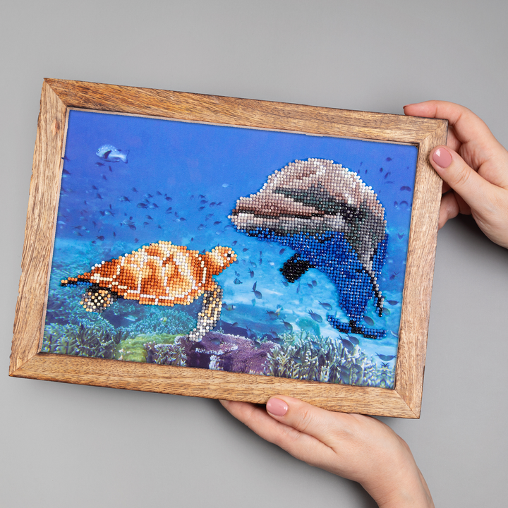 Diamond Dotz Sea Frolic - 11.8 x 7.9 in