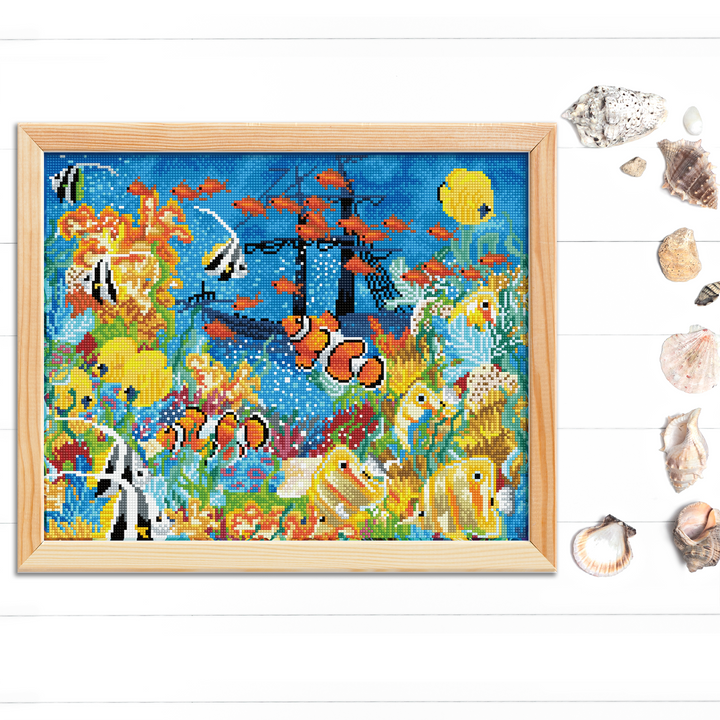 Diamond Dotz Underwater Paradise - 16.14 x 20.08 in