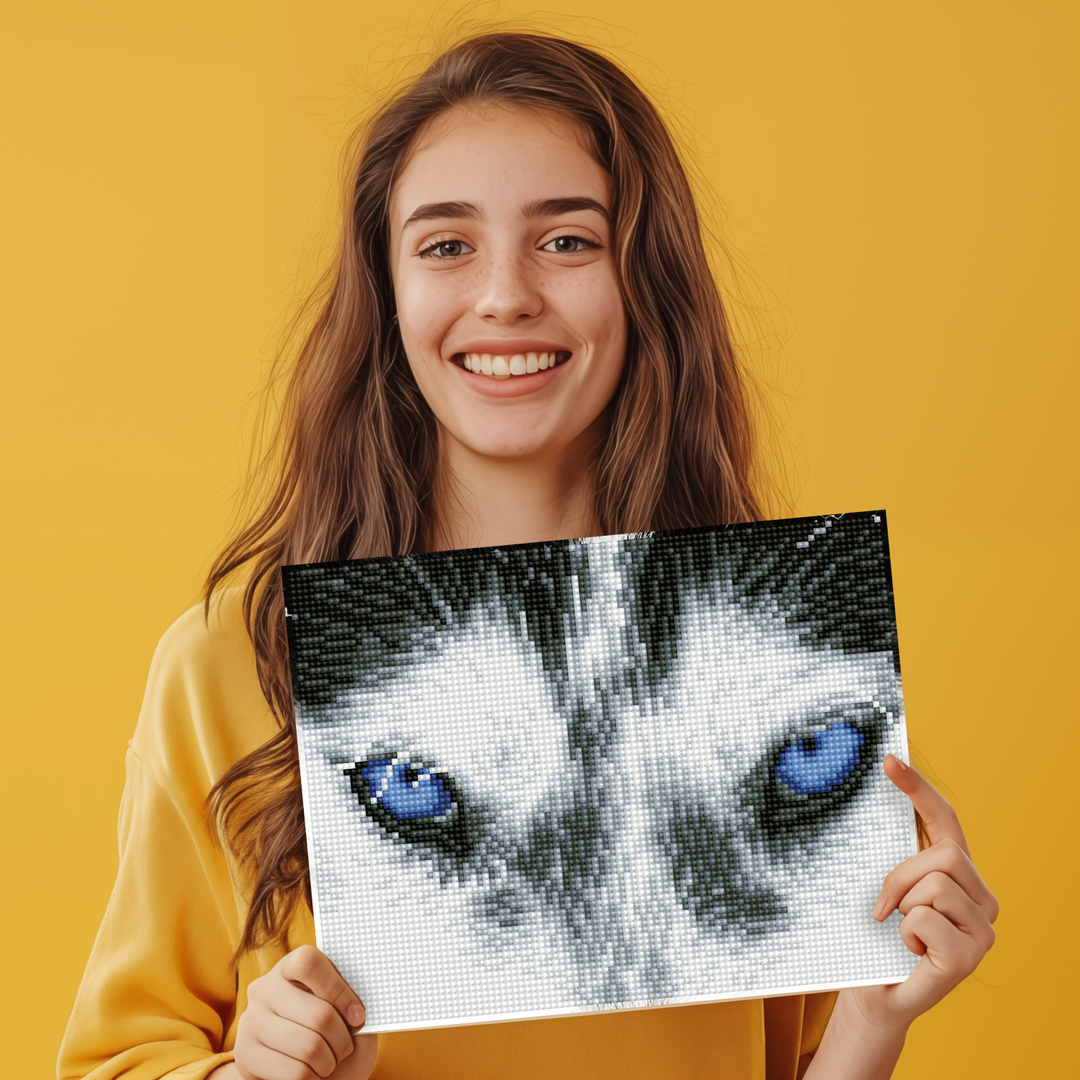 Diamond Dotz Mystic Husky - 7.99 x 10.24 in