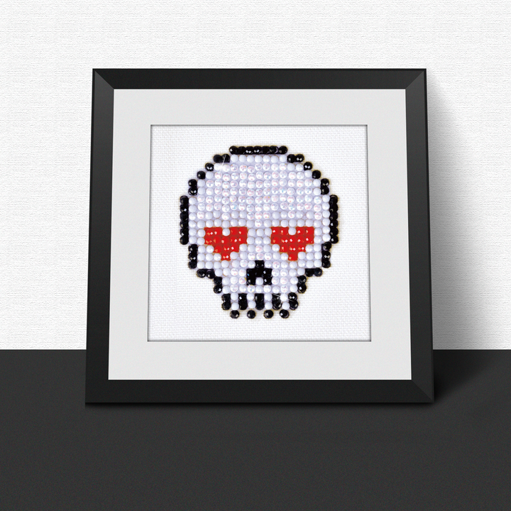Diamond Dotz Sugar Skull - 12 x 12 in