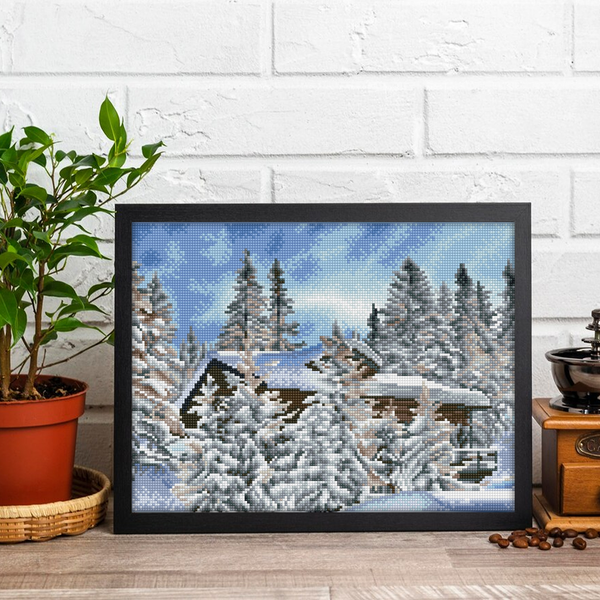 Alpine Retreat | Diamond Dotz Kits Winter | Diamond Dotz – DIAMOND