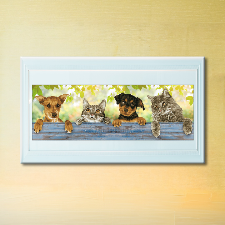 Diamond Dotz Hang In There - 11 x 31 in