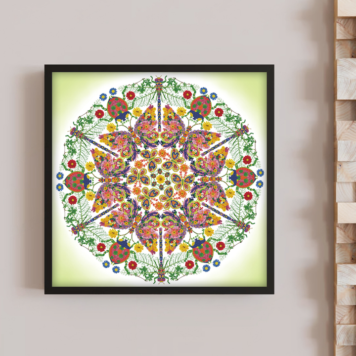 Diamond Dotz Kaleidoscope Garden - 24.41 x 24.41 in