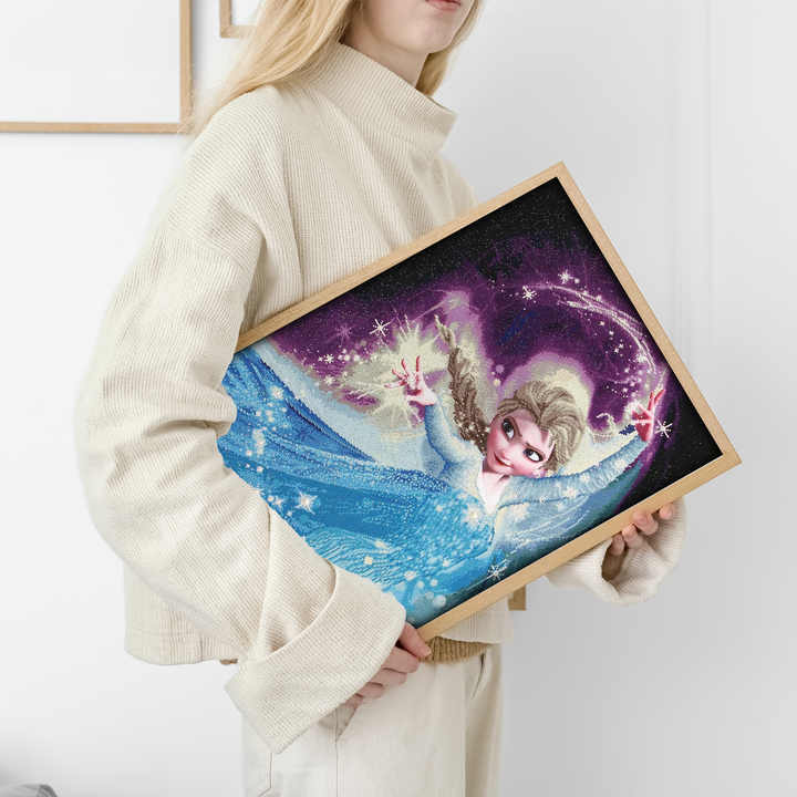 Diamond Dotz Elsa Magic - 22.8 x 31.5 in