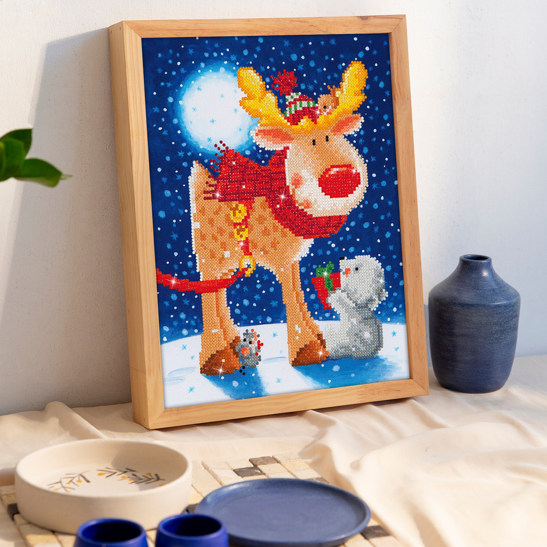 Diamond Dotz Reindeer Gift - 13.8 x 10.6 in