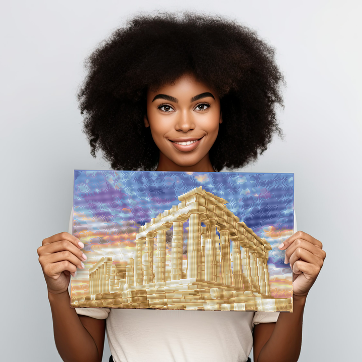 Diamond Dotz Parthenon Temple - 20.47 x 12.2 in