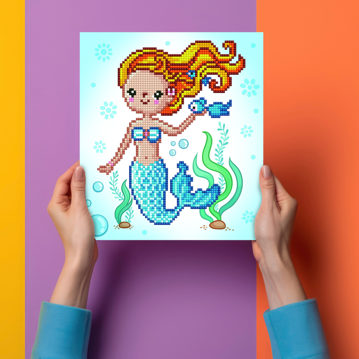 Diamond Dotz Sweet Swimmer - 9.8 x 9.1 in