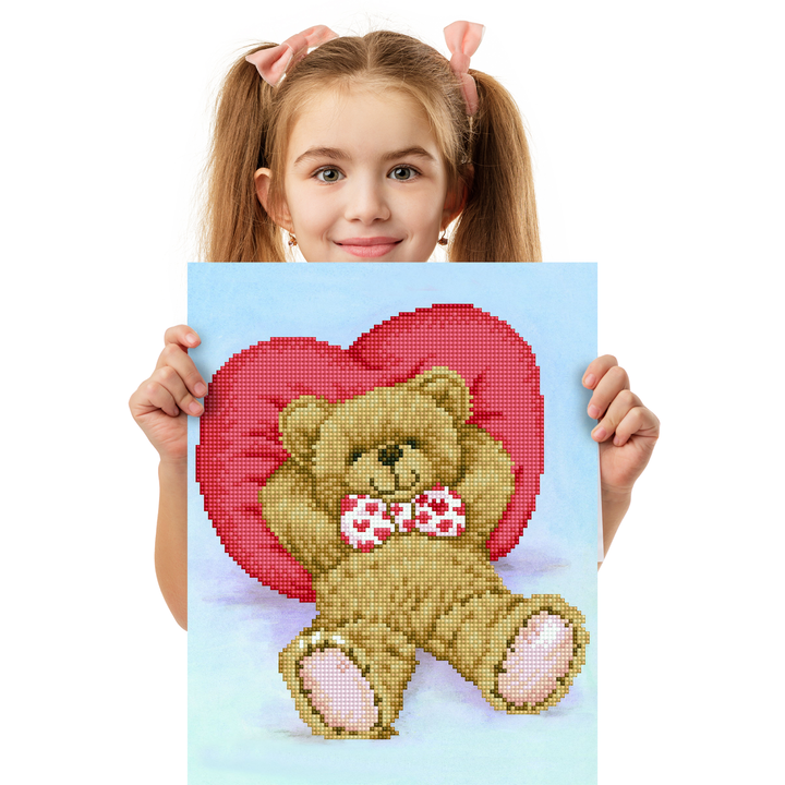 Diamond Dotz Relax-a-Bear - 11 x 11 in