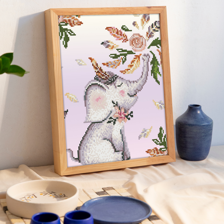 Diamond Dotz Flower Shower - 12.6 x 12.6 in