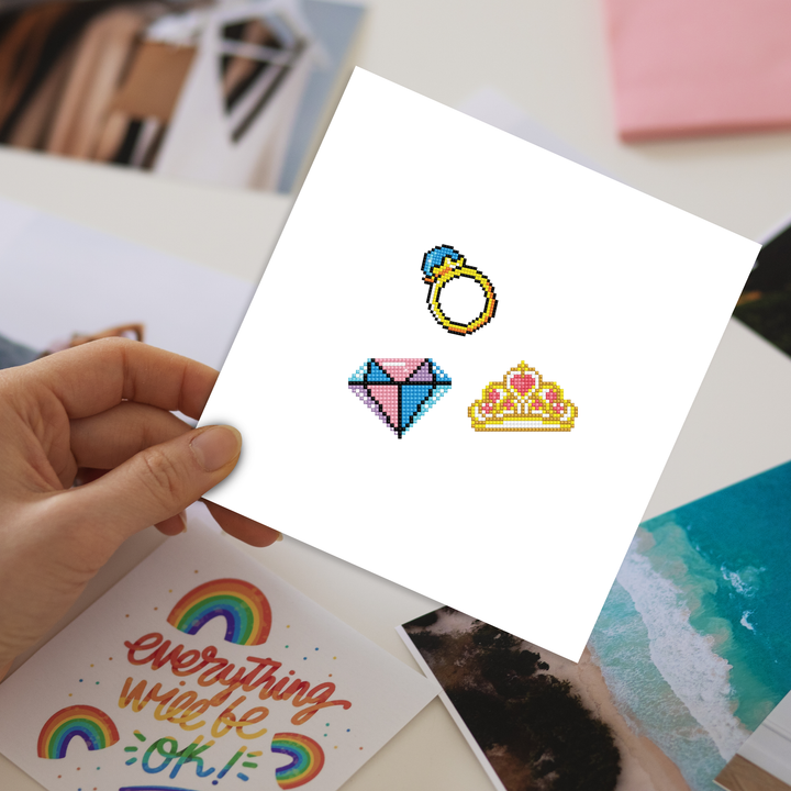 Diamond Dotz Gem - DOTZIES Stickers Kit