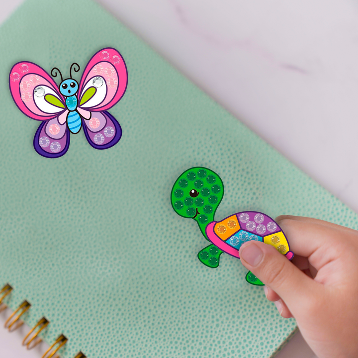 Diamond Dotz BIG DOTZ Stickers Pack 1 - Garden Friends