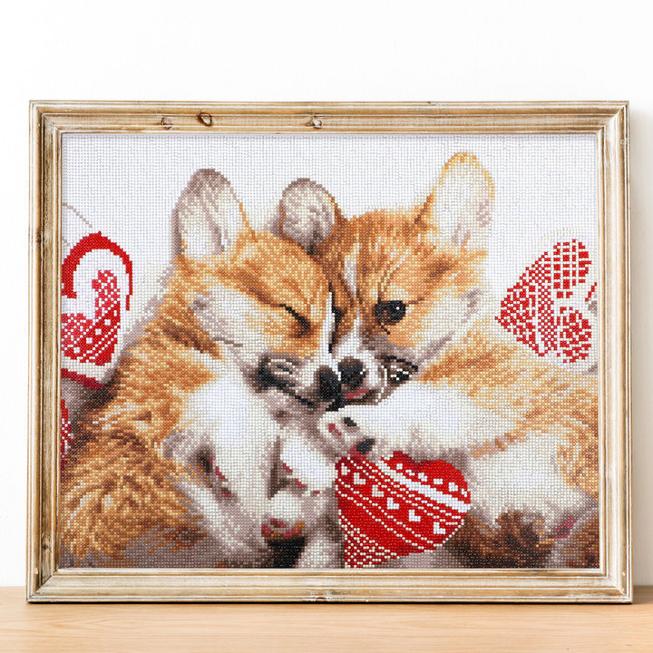 Diamond Dotz Love Cuddles - 15.94 x 19.88 in